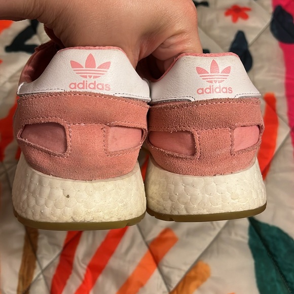 Pink Suede Adidas 🎀 - Picture 7 of 9